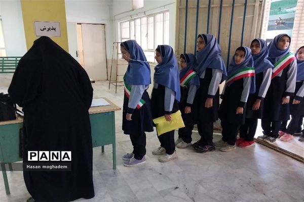 برگزاری مسابقات سرود مدارس دخترانه در شادگان