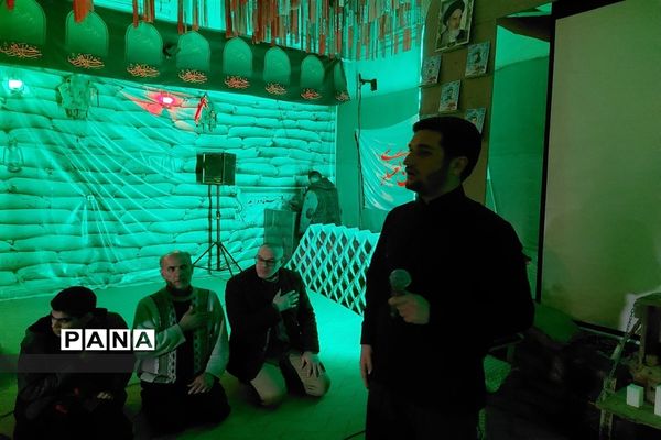 مراسم وداع با شهدا در آخرین روز اردوی راهیان‌نور