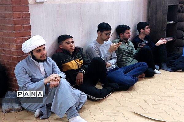 مراسم وداع با شهدا در آخرین روز اردوی راهیان‌نور
