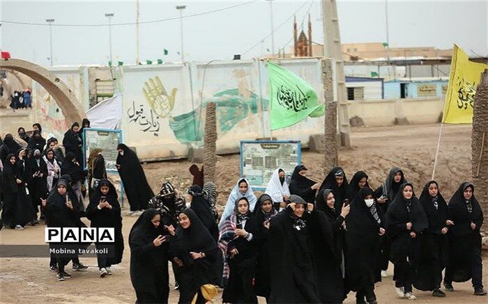 اعزام دومین دوره دانش‌آموزان ورامین به اردوی راهیان نور
