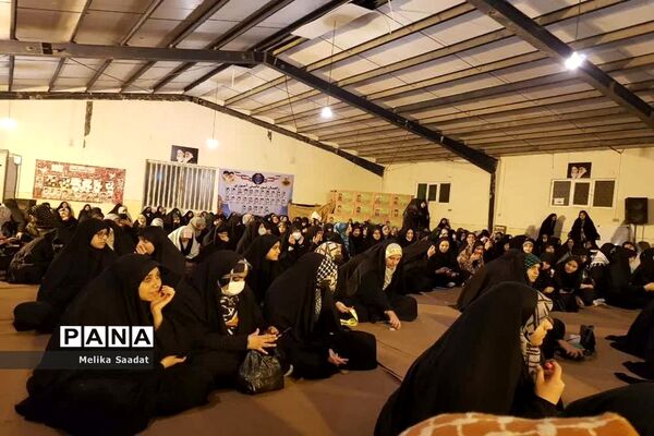 اردوی راهیان نور دختران استان بوشهر منطقه عملیاتی جنوب