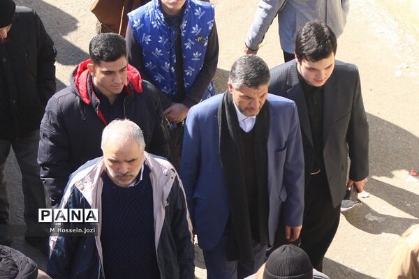 مراسم تشییع پیکر پاک شهید علیرضا بادرام