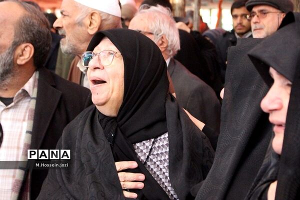 مراسم تشییع پیکر پاک شهید علیرضا بادرام