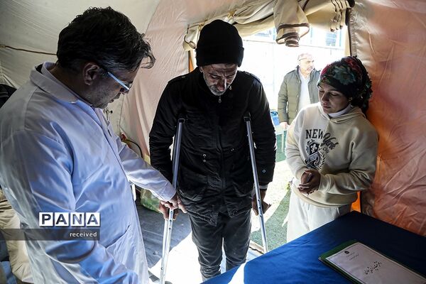 برپایی بیمارستان سیار ارتش جمهوری اسلامی ایران در جنوب ترکیه