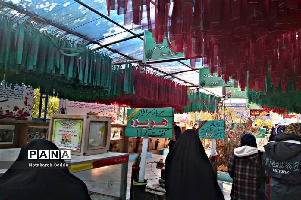 بازدید دانش‌آموزان مراکزاستعدادهای درخشان از مناطق عملیاتی جنوب