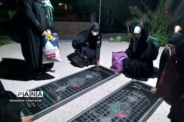 اردوی راهیان نور دانش‌آموزان شهرستان پردیس