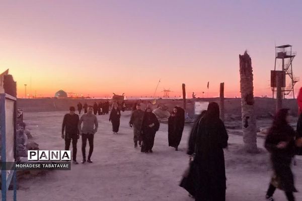 اردوی راهیان نور دانش‌آموزان شهرستان پردیس