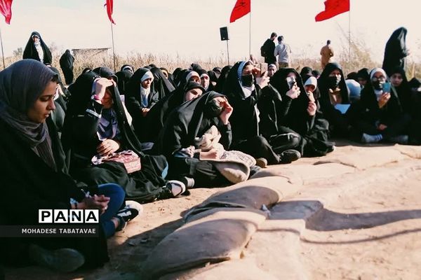 اردوی راهیان نور دانش‌آموزان شهرستان پردیس