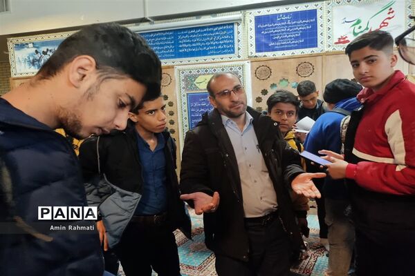 اعزام کاروان راهیان نور دانش‌آموزان پسر ناحیه 4 شیراز