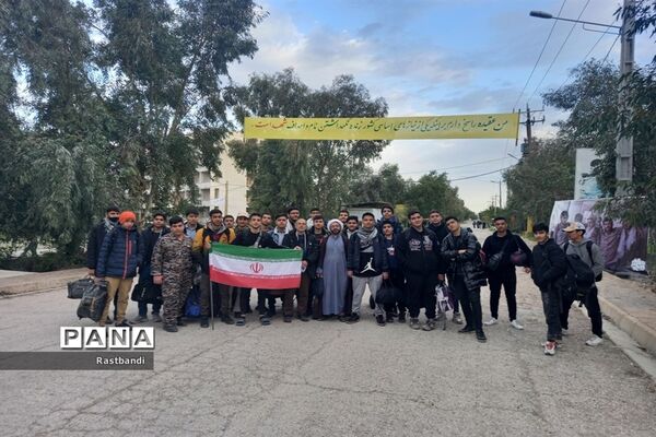 بازی و نشاط دانش‌آموزان در حاشیه اردوی راهیان نور