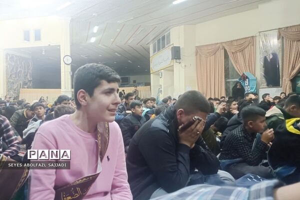اولین روز از اردوی دانش‌آموزان زیارت اولی شهرستان‌های تهران