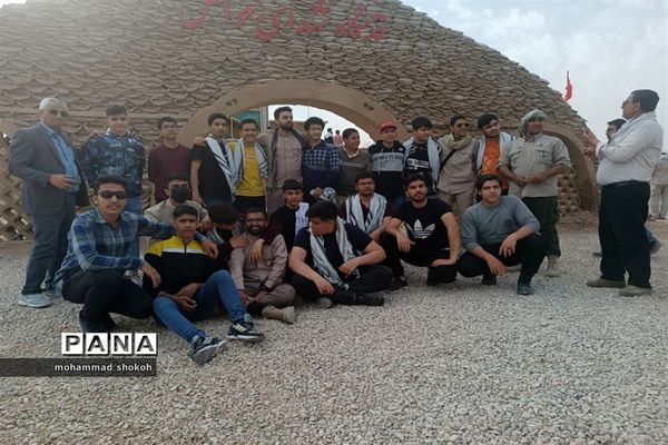 حضور دانش‌آموزان پسر دبیرستانی ناحیه 3 در راهیان نور دانش‌آموزی