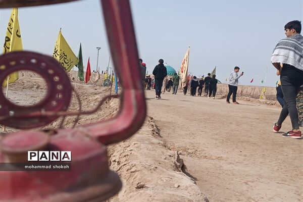 حضور دانش‌آموزان پسر دبیرستانی ناحیه 3 در راهیان نور دانش‌آموزی