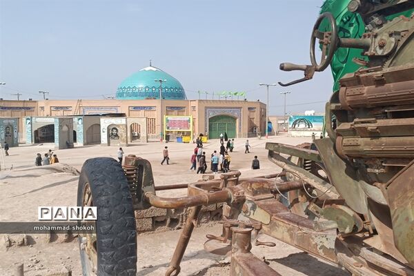 حضور دانش‌آموزان پسر دبیرستانی ناحیه 3 در راهیان نور دانش‌آموزی