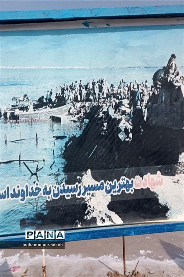 حضور دانش‌آموزان پسر دبیرستانی ناحیه 3 در راهیان نور دانش‌آموزی