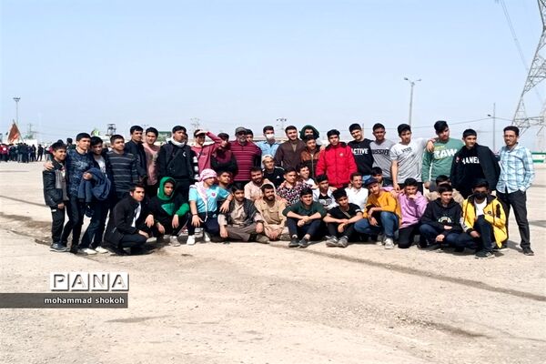 حضور دانش‌آموزان پسر دبیرستانی ناحیه 3 در راهیان نور دانش‌آموزی