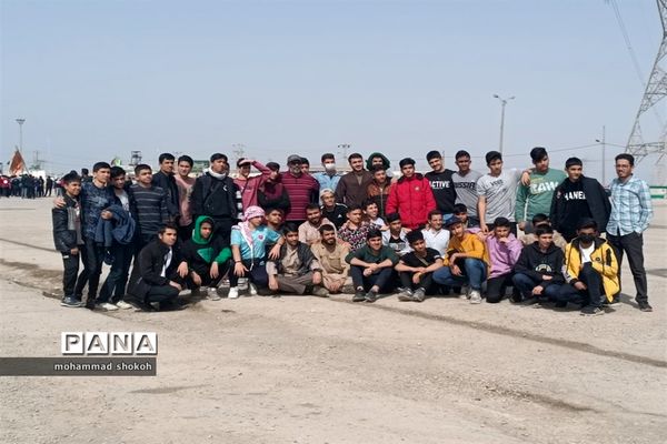حضور دانش‌آموزان پسر دبیرستانی ناحیه 3 در راهیان نور دانش‌آموزی