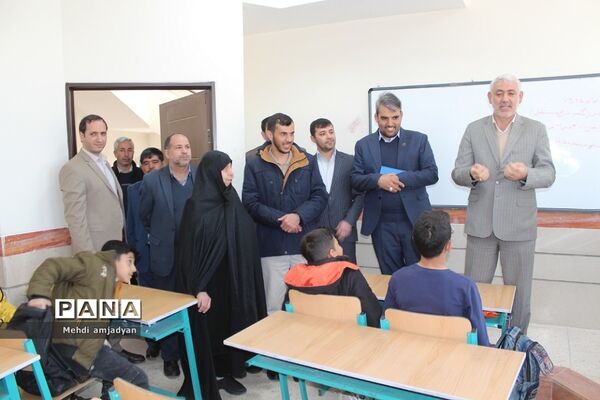 افتتاحیه مدرسه خیرساز  ۸کلاسه قائم و بشارت در بهارستان ۲