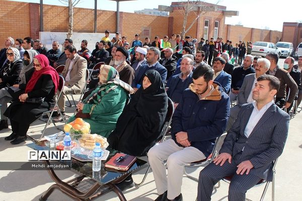 افتتاحیه مدرسه خیرساز  ۸کلاسه قائم و بشارت در بهارستان ۲