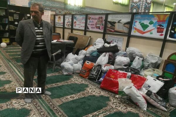 پویش همدلی و مهربانی، «برای هموطن کاری کنیم» در دبستان حضرت  آیت الله خامنه‌ای