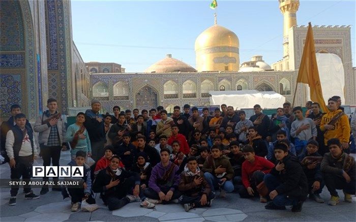 اردوی معنوی تربیتی دانش‌آموزان پسر زیارت اولی، شهرستان‌های استان تهران /فیلم