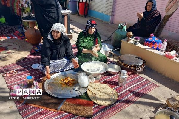 افتتاح جشنواره اقوام ایرانی و هفت سین علمی در فشافویه