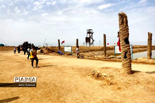 حضور پر شور دانش‌آموزان پسر استان فارس در اردوی راهیان نور