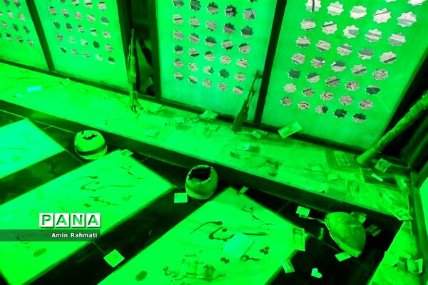 حضور پر شور دانش‌آموزان پسر استان فارس در اردوی راهیان نور