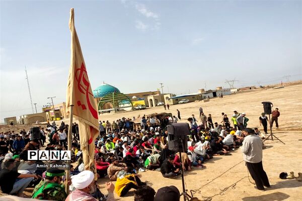 حضور پر شور دانش‌آموزان پسر استان فارس در اردوی راهیان نور