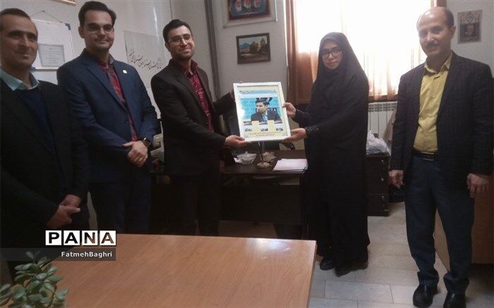 تقدیر خبرنگاران پانا از مدیر کانون سلمان خلیل آباد