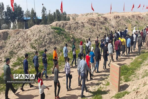 اعزام  دانش‌آموزان سمپادی شهرستان دزفول به اردوی پیشرفت نورانی