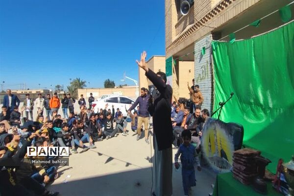 مراسم اعیاد شعبانیه در مدارس شادگان