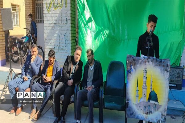 مراسم اعیاد شعبانیه در مدارس شادگان