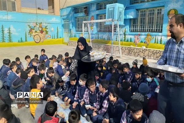 جشن اعیاد شعبانیه در دبستان سید الشهدا ناحیه یک یزد