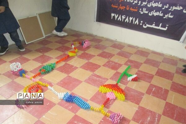 برگزاری مسابقات بازی‌های فکری سرگرمی رویش در شهرستان سروستان