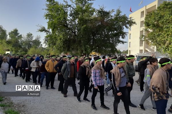 کاروان راهیان نور دانش‌آموزان منطقه ۱۵ تهران