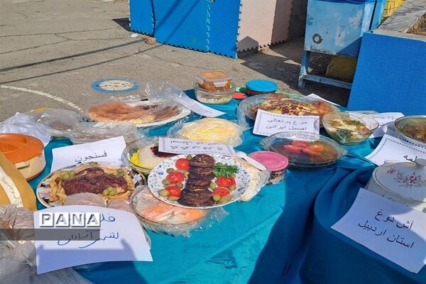 برگزاری جشنواره غذا در دبیرستان سیزده آبان ناحیه یک کرج