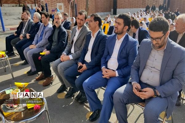 آیین افتتاحیه آموزشگاه شش کلاسه احمدرئیس‌زاده منطقه کهریزک