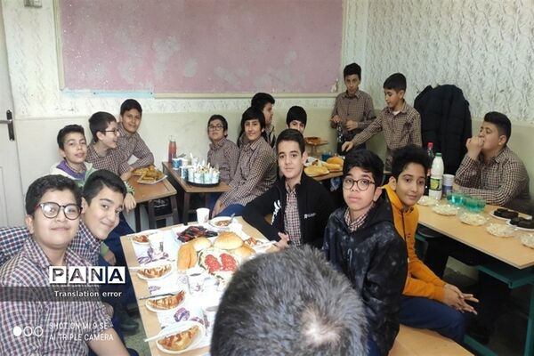 مسابقه پودمان غذا در دبیرستان شهید معمارزاده ناحیه 2 کرج