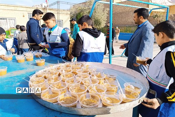 جشن اعیاد شعبانیه در دبستان پسرانه پاسدارن ناحیه یک یزد