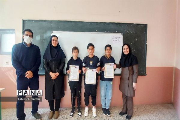 مسابقات علمی و تقدیر از رتبه‌های برتر در پژوهش سرای بوعلی سینا ملارد