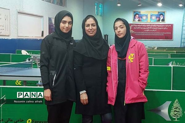 حضور موفق دانش‌آموز خبرنگار دبیرستان فرزانگان رودهن در مسابقات تنیس روی میز مدارس سمپاد استان تهران