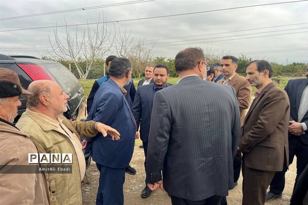 بازدید میدانی از چاه‌های آب کشاورزی شهر سورک و طبقده