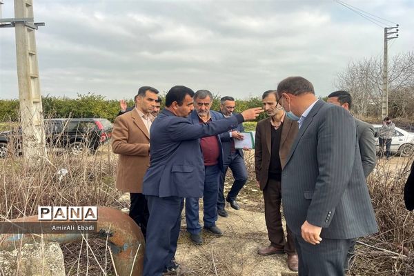 بازدید میدانی از چاه‌های آب کشاورزی شهر سورک و طبقده