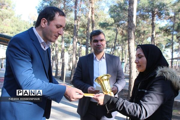 برگزاری مسابقات ورزشی در سفر یک روزه به اردوگاه شهید منتظری