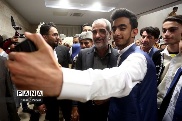 مراسم نخستین اردوی راهیان پیشرفت ویژه دانش‌آموزان عشایر کشور