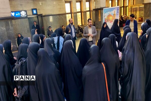 اردوی دختران زیارت اولی شهریار به مشهد مقدس به همت سازمان دانش‌آموزی شهرستان‌های استان تهران