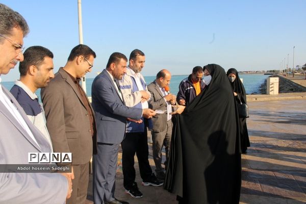 همایش پیاده‌روی کارکنان اداره‌کل آموزش و پرورش استان بوشهر