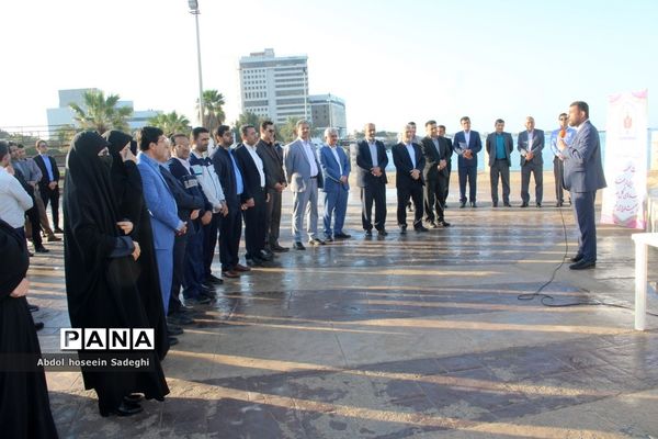 همایش پیاده‌روی کارکنان اداره‌کل آموزش و پرورش استان بوشهر