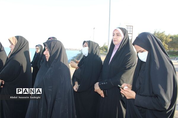 همایش پیاده‌روی کارکنان اداره‌کل آموزش و پرورش استان بوشهر